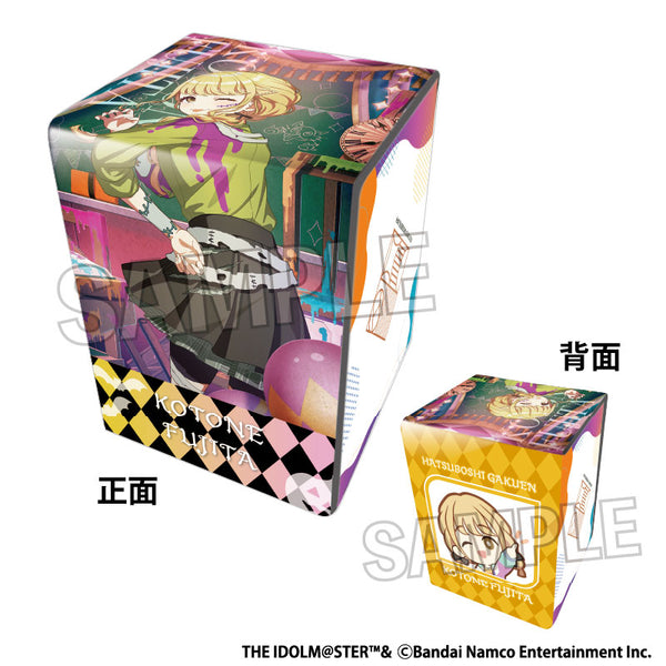 『学園アイドルマスター』イラスト合皮製デッキケースNT 世界一可愛い私 '24ハロウィン 藤田ことね